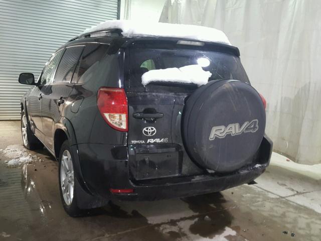 JTMBK32V275012807 - 2007 TOYOTA RAV4 SPORT BLACK photo 3