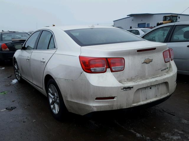 1G11D5RR1DF111000 - 2013 CHEVROLET MALIBU 1LT WHITE photo 3