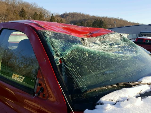 1B7GG26N11S303609 - 2001 DODGE DAKOTA RED photo 9