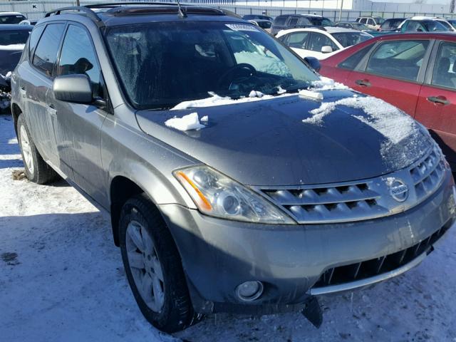 JN8AZ08T06W419923 - 2006 NISSAN MURANO SL GRAY photo 1