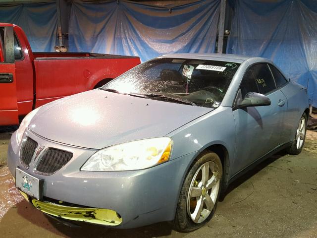 1G2ZH361874257416 - 2007 PONTIAC G6 GT GRAY photo 2