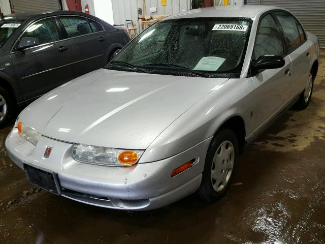 1G8ZH52812Z231031 - 2002 SATURN SL1 SILVER photo 2