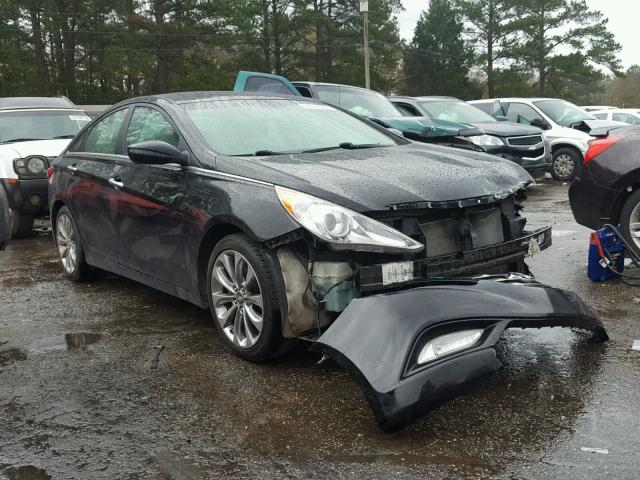 5NPEC4ACXBH178596 - 2011 HYUNDAI SONATA SE BLACK photo 1