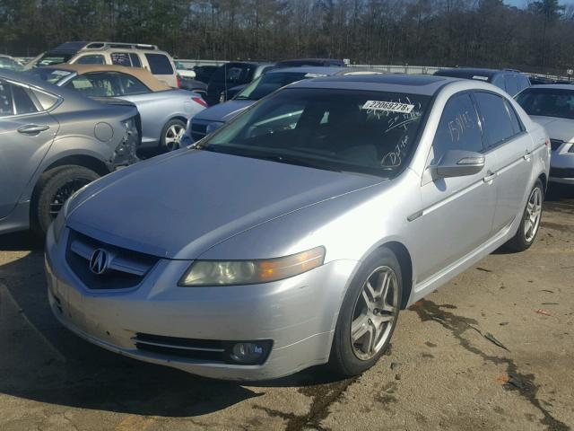 19UUA66277A047705 - 2007 ACURA TL SILVER photo 2