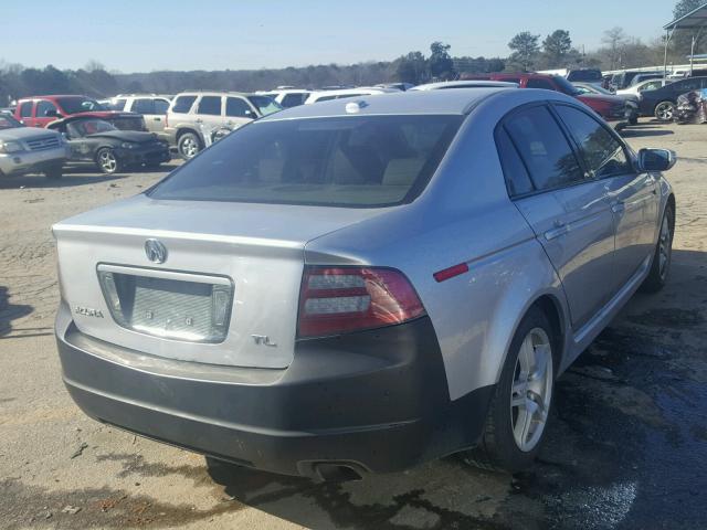 19UUA66277A047705 - 2007 ACURA TL SILVER photo 4