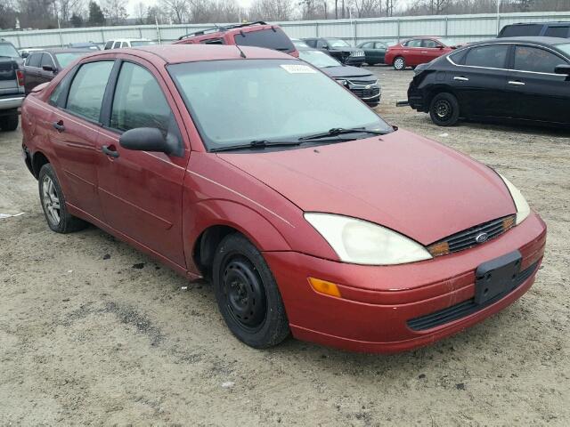 1FAFP34392W145572 - 2002 FORD FOCUS SE RED photo 1