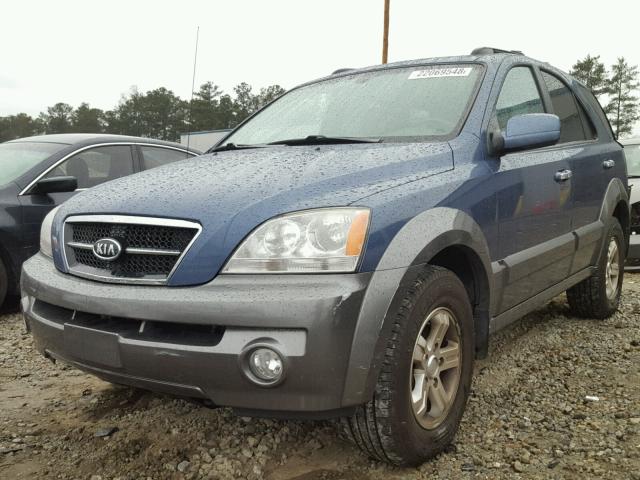 KNDJD733565647870 - 2006 KIA SORENTO EX BLUE photo 2