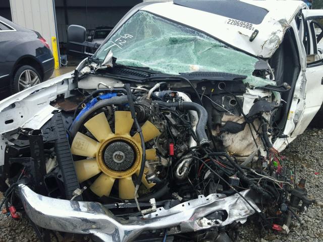 1GTHK23DX7F158831 - 2007 GMC SIERRA K25 WHITE photo 9