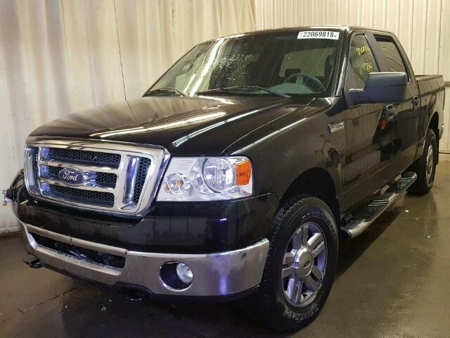 1FTPW14VX8FB48898 - 2008 FORD F150 SUPER BLACK photo 2