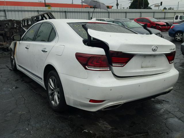 JTHBL5EF9F5137796 - 2015 LEXUS LS 460 WHITE photo 3