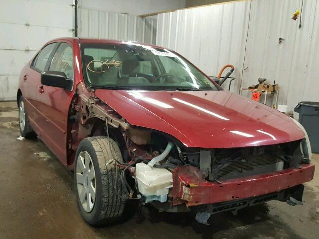 3FAFP06Z36R249807 - 2006 FORD FUSION S RED photo 1