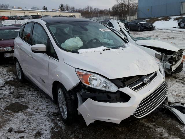 1FADP5CU8DL537637 - 2013 FORD C-MAX PREM WHITE photo 1