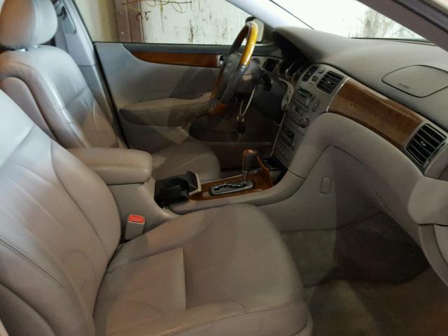 JTHBA30G255080589 - 2005 LEXUS ES 330 BEIGE photo 5