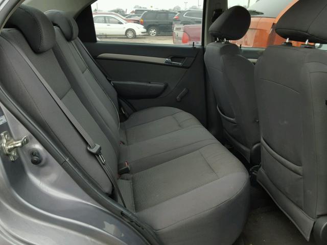 KL1TD56638B153232 - 2008 CHEVROLET AVEO BASE Boz foto 6