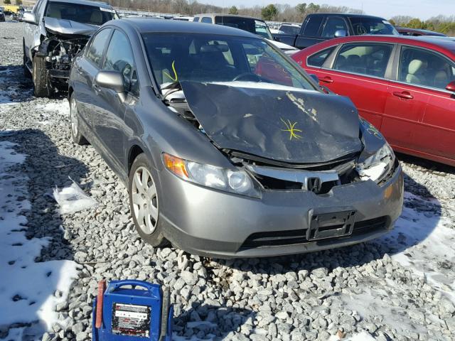 1HGFA16548L020232 - 2008 HONDA CIVIC LX GRAY photo 1