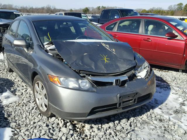 1HGFA16548L020232 - 2008 HONDA CIVIC LX GRAY photo 9