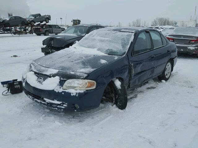 3N1CB51D25L462661 - 2005 NISSAN SENTRA 1.8 BLUE photo 2