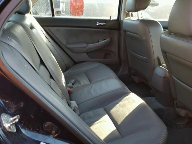 1HGCM66577A087618 - 2007 HONDA ACCORD EX BLUE photo 6