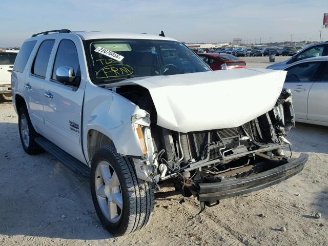 1GNUCAE0XAR289318 - 2010 CHEVROLET TAHOE C150 WHITE photo 1