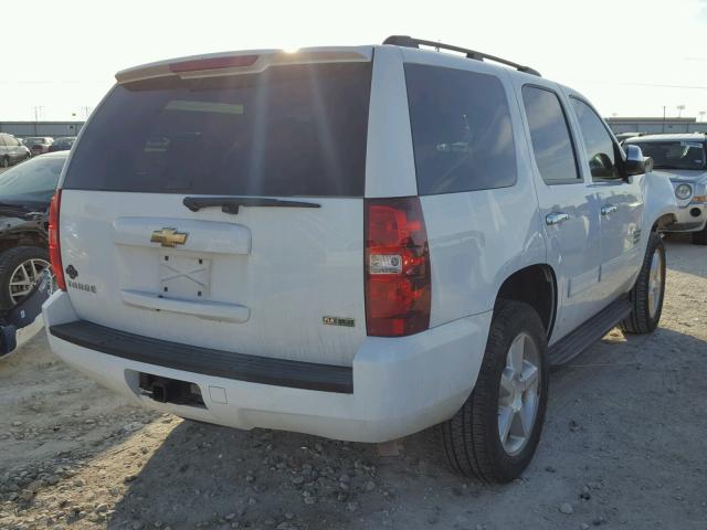 1GNUCAE0XAR289318 - 2010 CHEVROLET TAHOE C150 WHITE photo 4