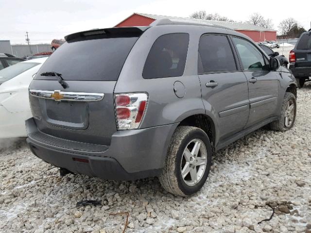 2CNDL63F966106647 - 2006 CHEVROLET EQUINOX LT GRAY photo 4