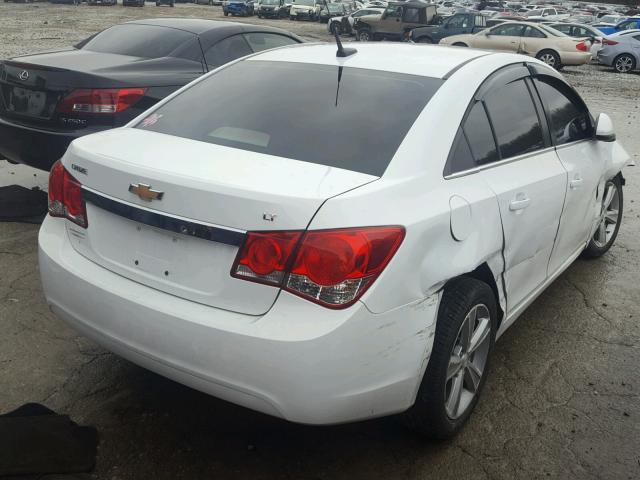 1G1PG5SC1C7308619 - 2012 CHEVROLET CRUZE LT WHITE photo 4