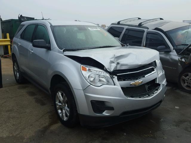 2GNALBEK4C1308967 - 2012 CHEVROLET EQUINOX LS SILVER photo 1