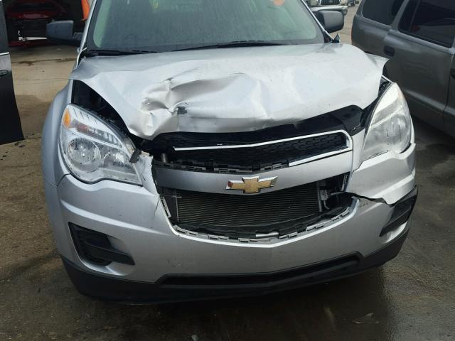 2GNALBEK4C1308967 - 2012 CHEVROLET EQUINOX LS SILVER photo 9