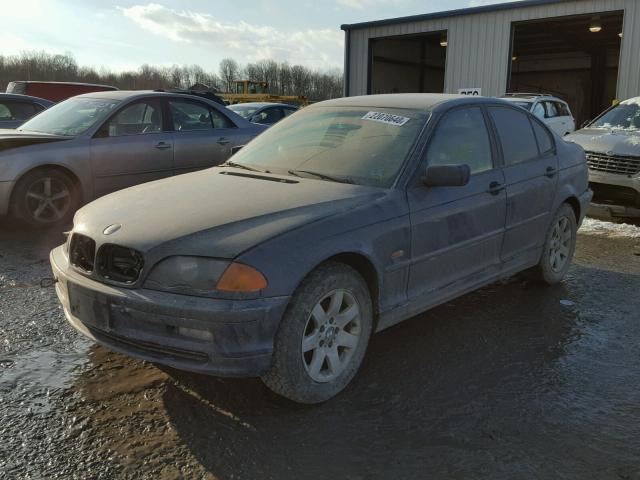 WBAAV334X1EE26823 - 2001 BMW 325 I BLUE photo 2