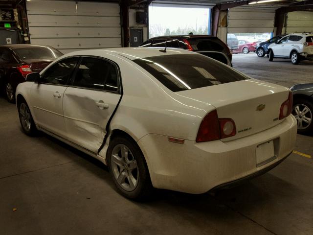 1G1ZC5E08AF324373 - 2010 CHEVROLET MALIBU 1LT WHITE photo 3