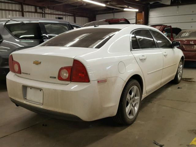 1G1ZC5E08AF324373 - 2010 CHEVROLET MALIBU 1LT WHITE photo 4