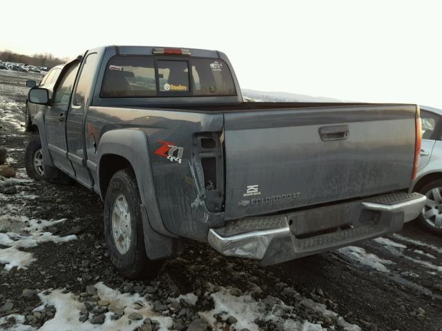 1GCDT19E778188265 - 2007 CHEVROLET COLORADO GRAY photo 3