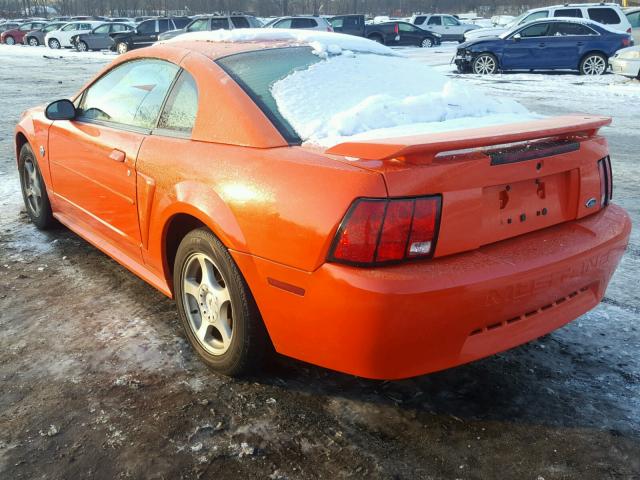 1FAFP40654F141883 - 2004 FORD MUSTANG ORANGE photo 3