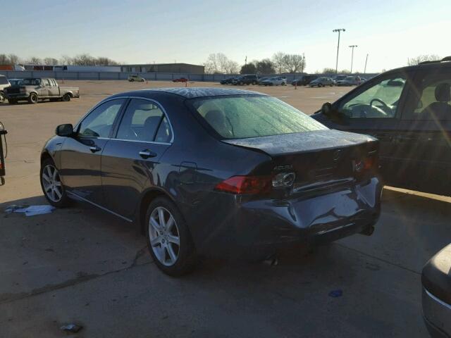 JH4CL96804C043164 - 2004 ACURA TSX GRAY photo 3