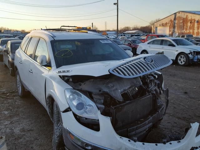 5GAKRAEDXBJ354560 - 2011 BUICK ENCLAVE CX WHITE photo 1