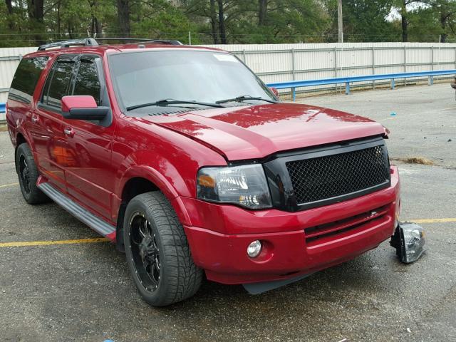 1FMJK1K59EEF02167 - 2014 FORD EXPEDITION RED photo 1