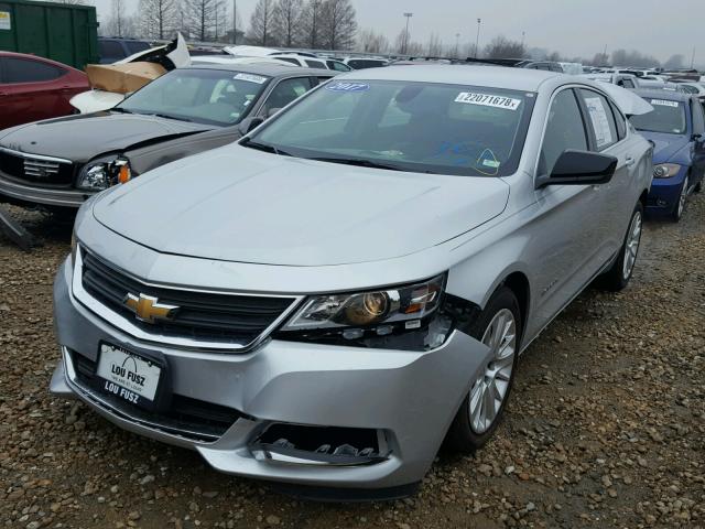 2G11Z5SA0H9115821 - 2017 CHEVROLET IMPALA LS SILVER photo 2