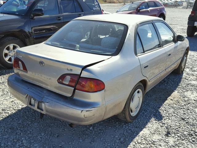 1NXBR18EXWZ084166 - 1998 TOYOTA COROLLA VE TAN photo 4