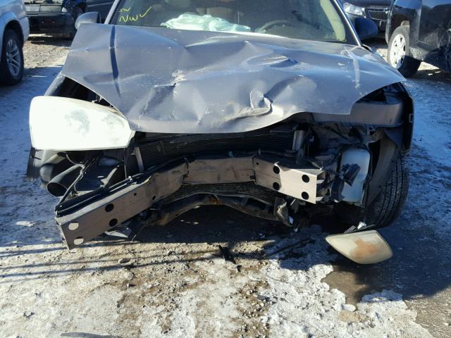 1G1ZS58F57F213629 - 2007 CHEVROLET MALIBU LS ყავისფერი ფოტო 9