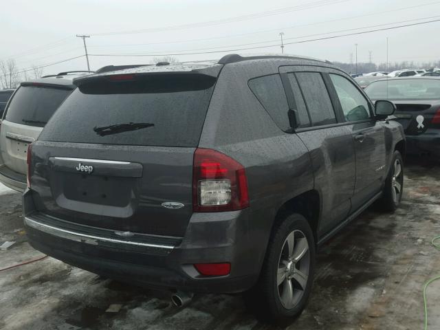 1C4NJCEA7GD806281 - 2016 JEEP COMPASS LA GRAY photo 4