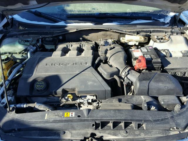 3LNHM28T77R612557 - 2007 LINCOLN MKZ კრემისფერი ფოტო 7