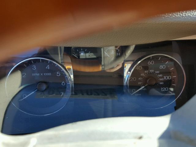 3LNHM28T77R612557 - 2007 LINCOLN MKZ კრემისფერი ფოტო 8