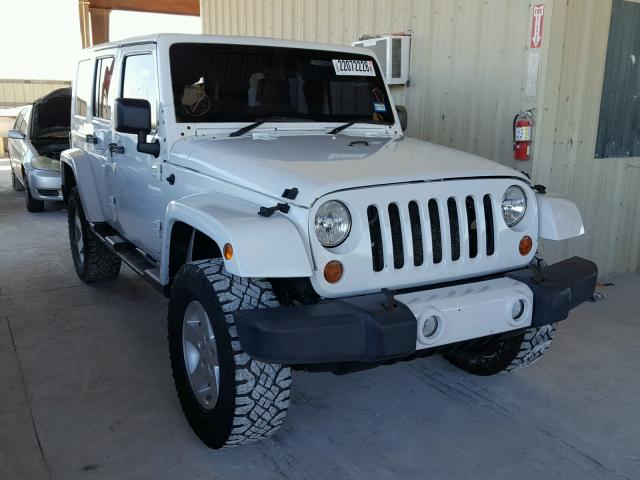 1J4BZ3H14AL120309 - 2010 JEEP WRANGLER U WHITE photo 1