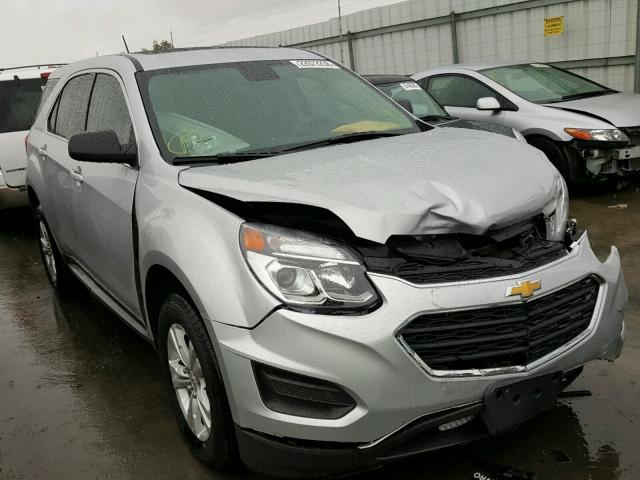 2GNALAEK2H6112899 - 2017 CHEVROLET EQUINOX L SILVER photo 1