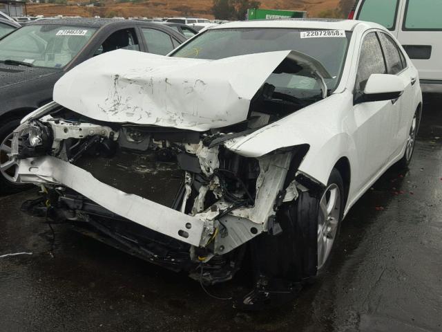 JH4CU2F44EC002460 - 2014 ACURA TSX WHITE photo 2