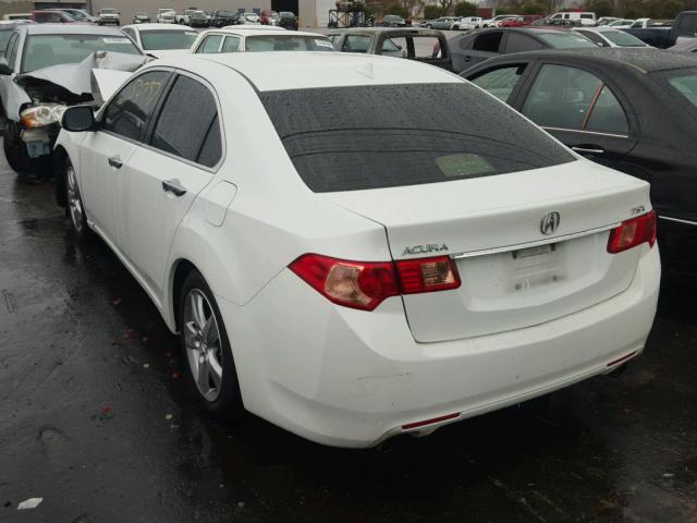 JH4CU2F44EC002460 - 2014 ACURA TSX WHITE photo 3