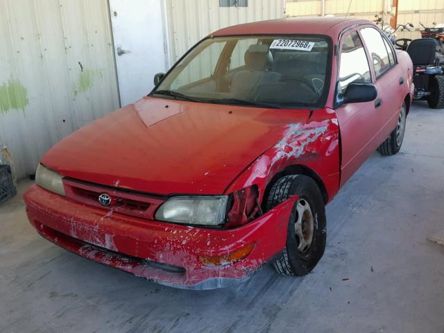 1NXBA02E4VZ523936 - 1997 TOYOTA COROLLA BA RED photo 2