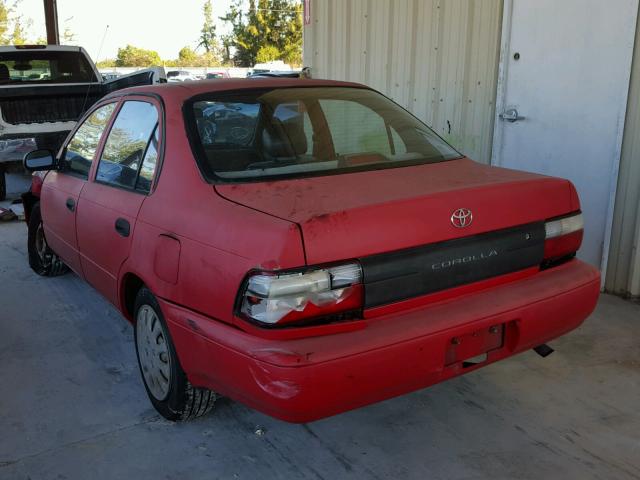 1NXBA02E4VZ523936 - 1997 TOYOTA COROLLA BA RED photo 3