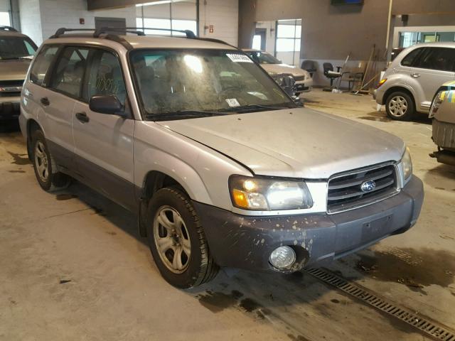 JF1SG63653G737039 - 2003 SUBARU FORESTER 2 SILVER photo 1