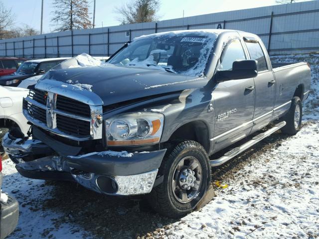 3D7KS28C36G116056 - 2006 DODGE RAM 2500 S GRAY photo 2